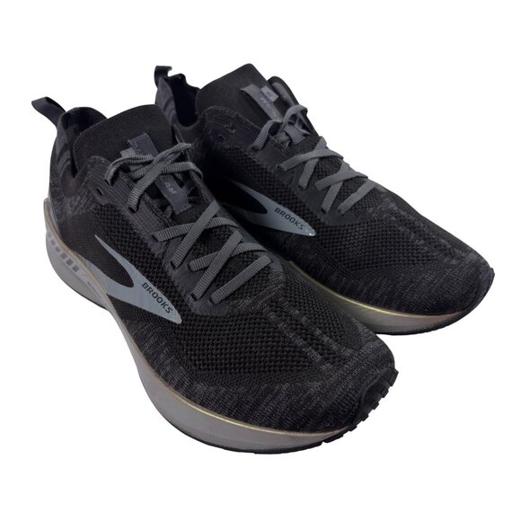 Brooks Bedlam 3 Running Shoes Mens Size 10.5 D Black/Blackened Pearl/White - Picture 8 of 10